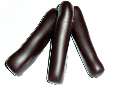 Ingwer Stäbchen Edelbitterschokolade 100g