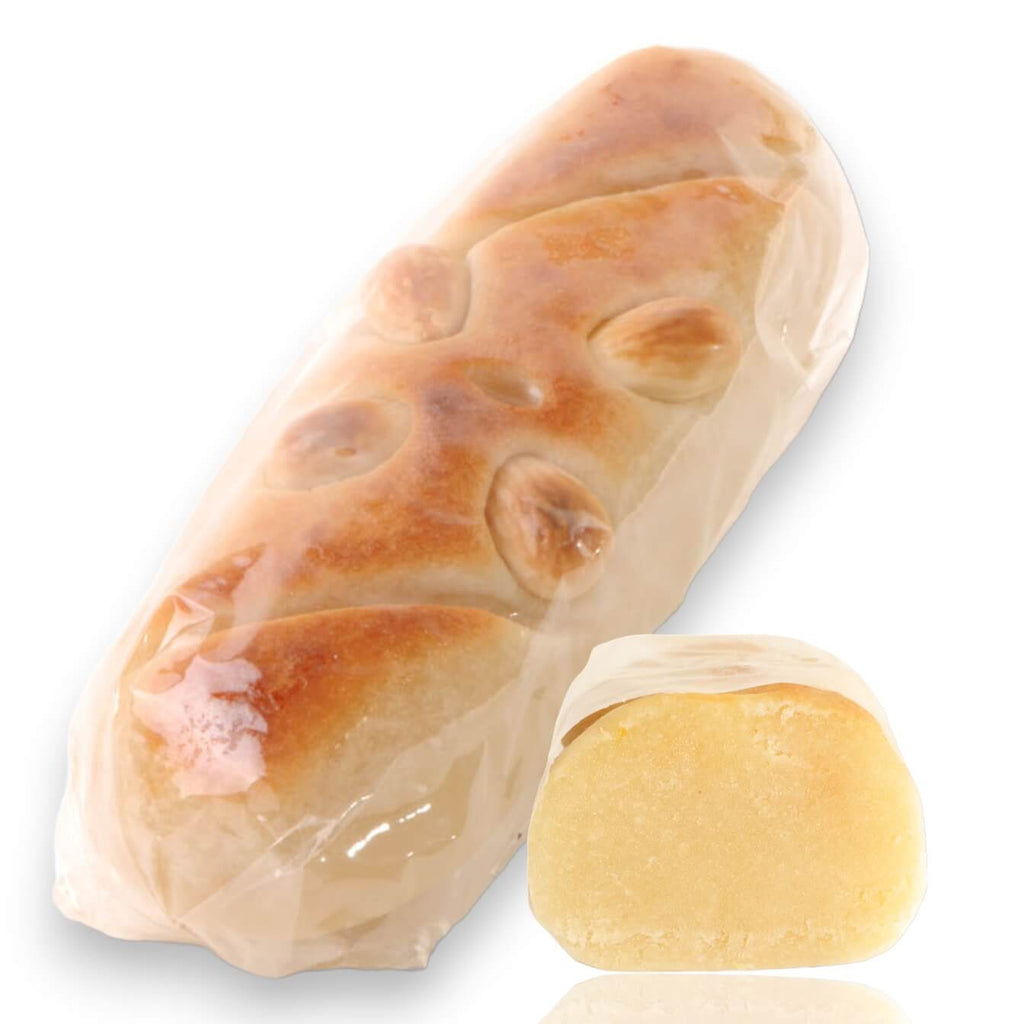 geflämmtes Marzipanbrot mit Mandelkernen 200g